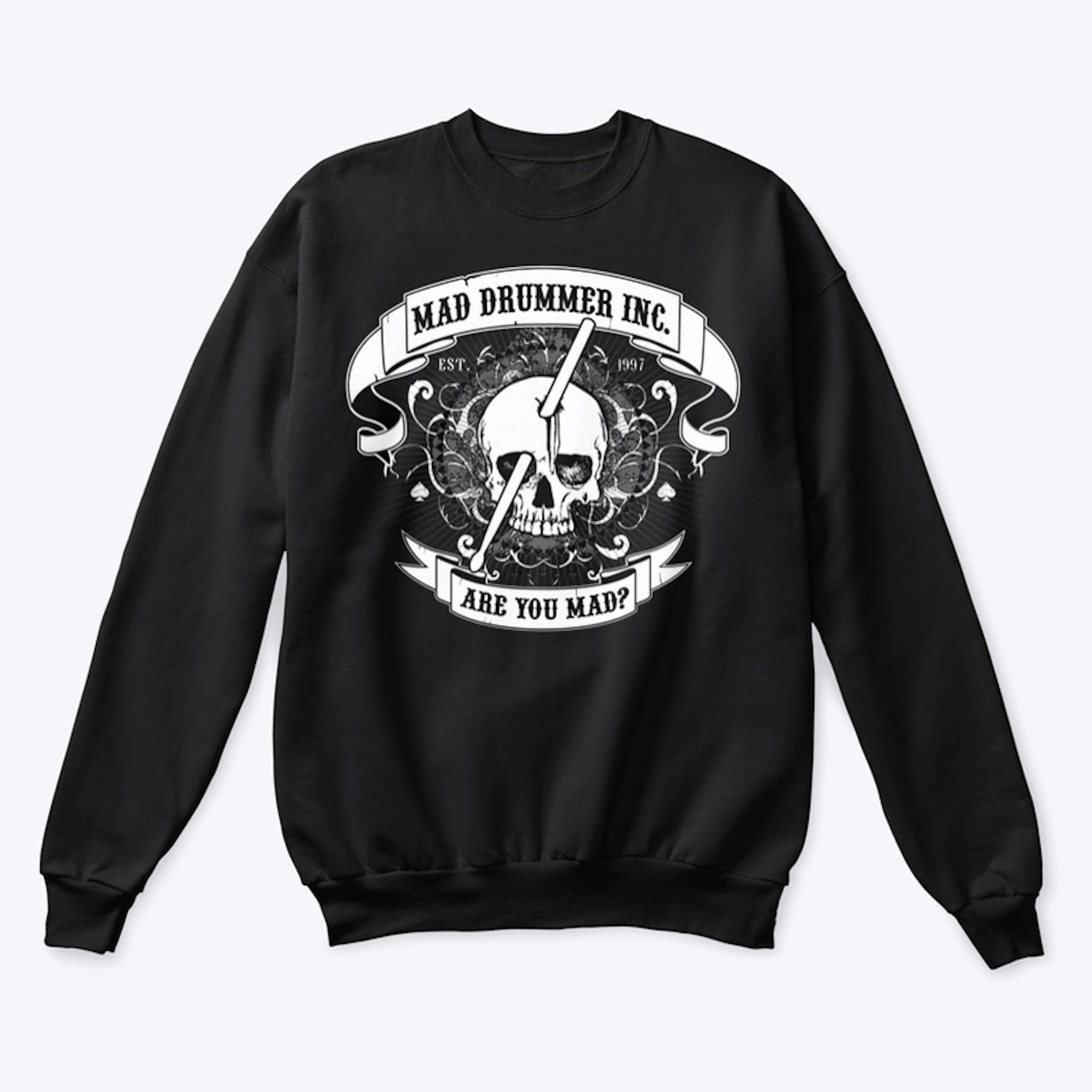 Skull Drumstick Crewneck Sweatshirt