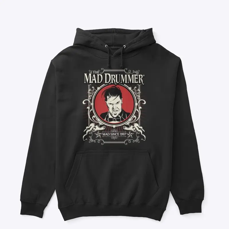 Drum-Face Pullover Hoodie